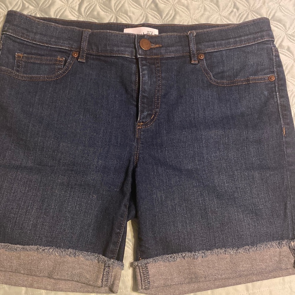 Loft 8/29 jean shorts